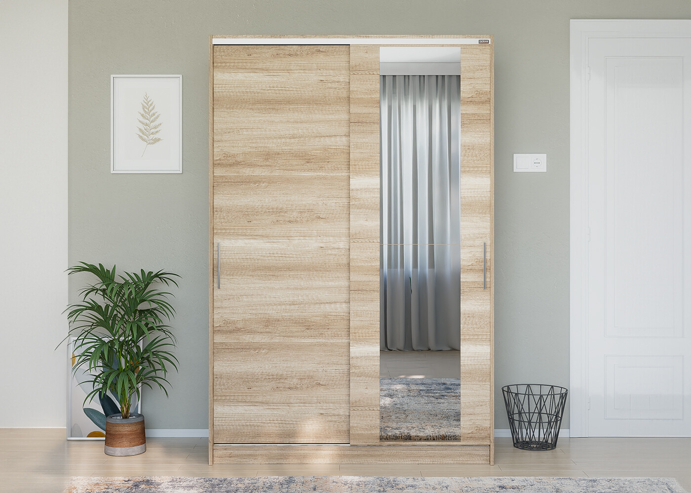 Küçük Yatak Odaları İçin Alan Tasarrufu Sağlayan Gardıroplar