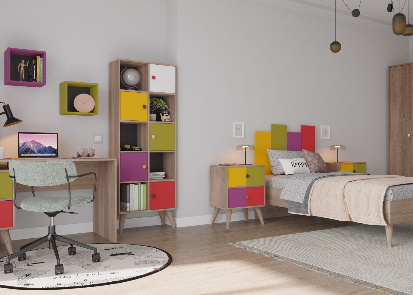 Farklı Tarzlara Hitap Eden Genç Odası Dekorasyon Fikirleri