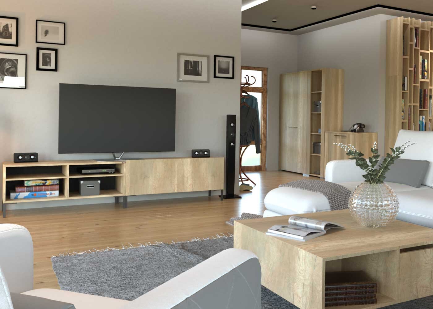 Minimalist Salon Dekorasyon Fikirleri