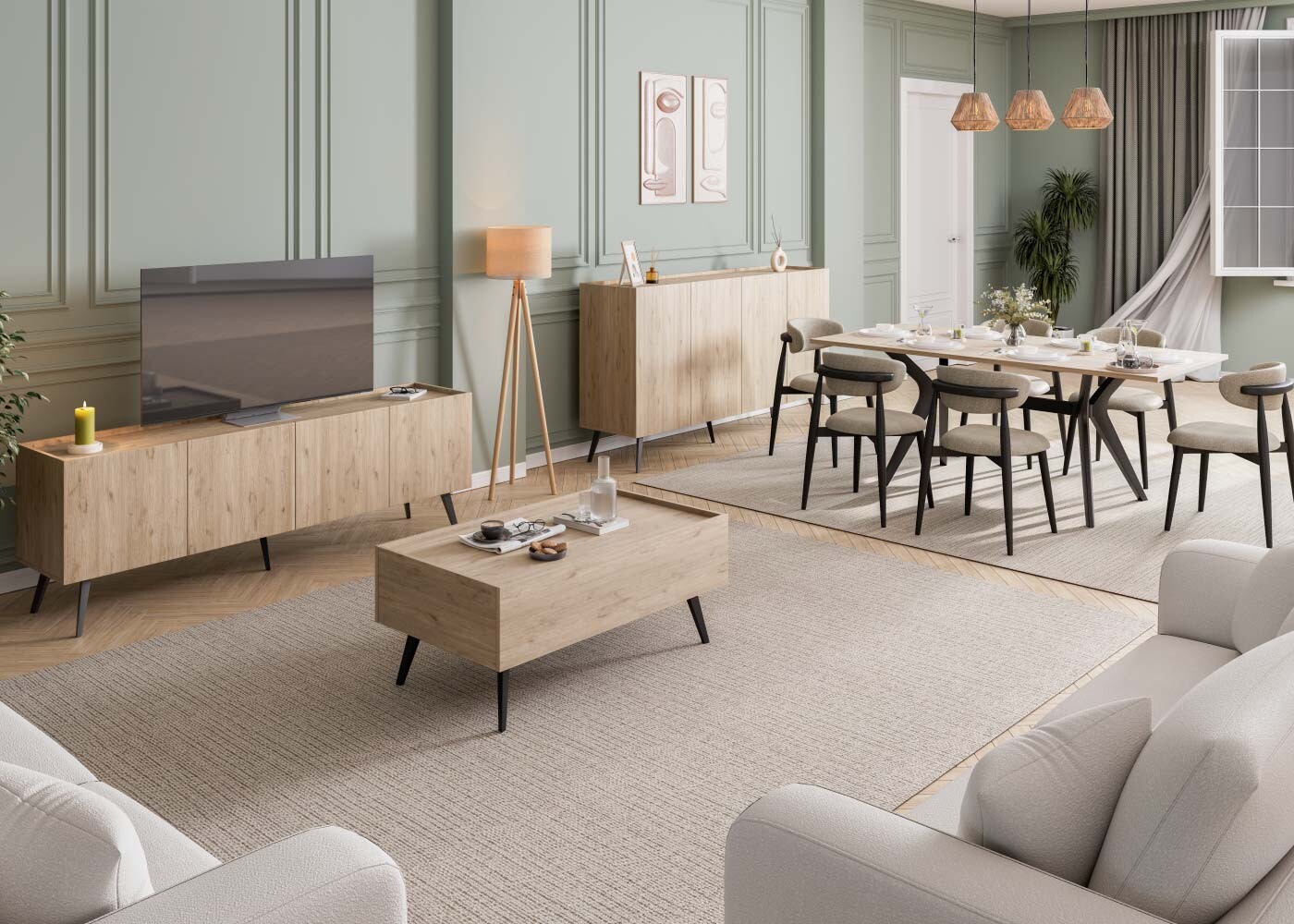 2024 Sonbahar/Kış Salon Dekorasyon Trendleri