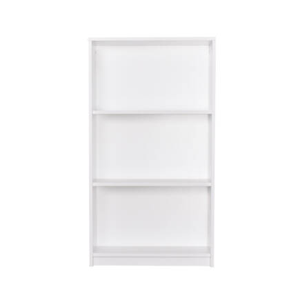 3 Raflı Kitaplık-Beyaz 58x106x23 cm - 2