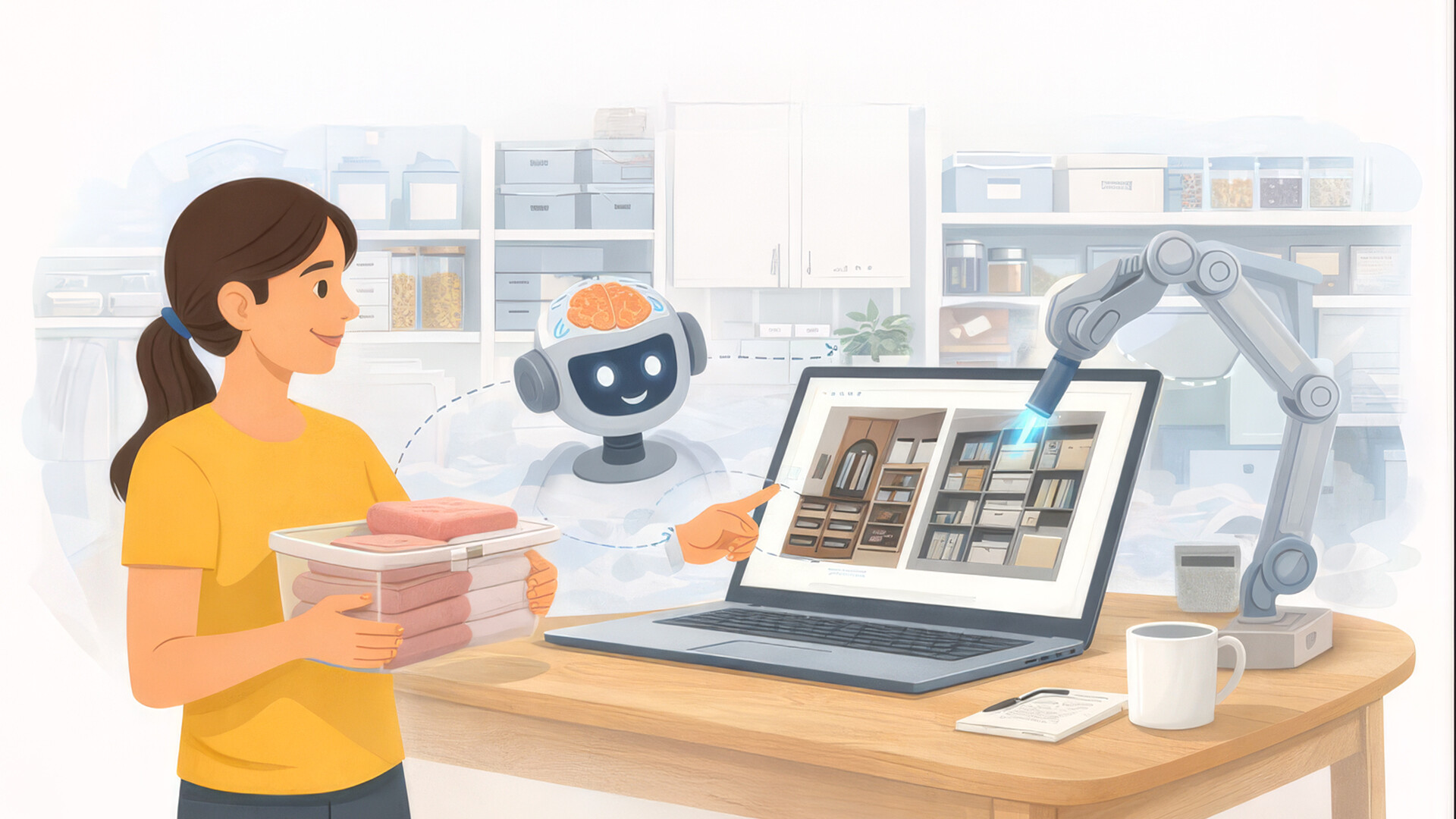 Yapay Zekâ ile Ev Düzeni ve Depolama Çözümleri: Pratik, Şık ve Modern Fikirler