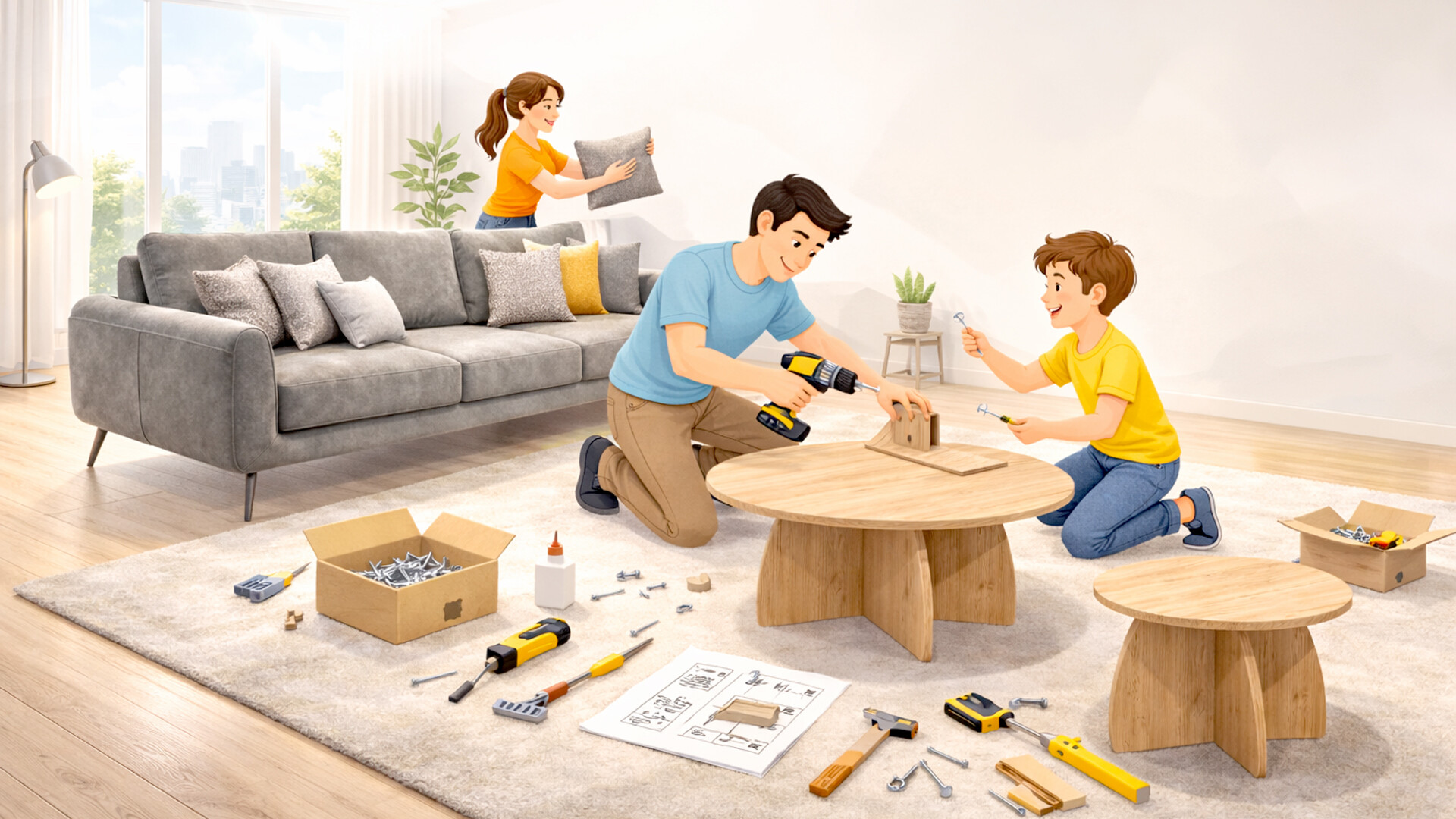 Salon için Modern Mobilya Seçimi: Konfor ve Estetik Bir Arada