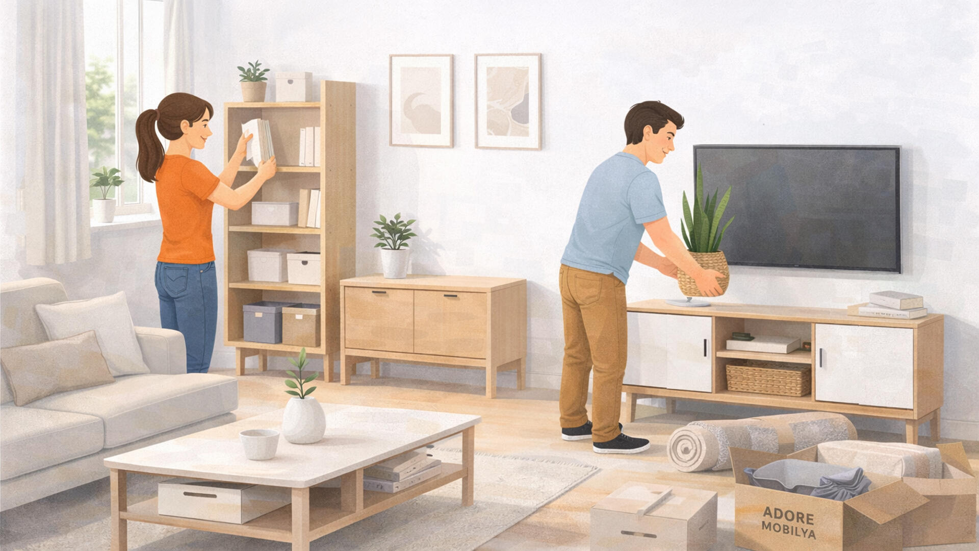 Minimalist Dekorasyon: Adore Mobilya ile Evinizi Sade ve Şık Hale Getirin