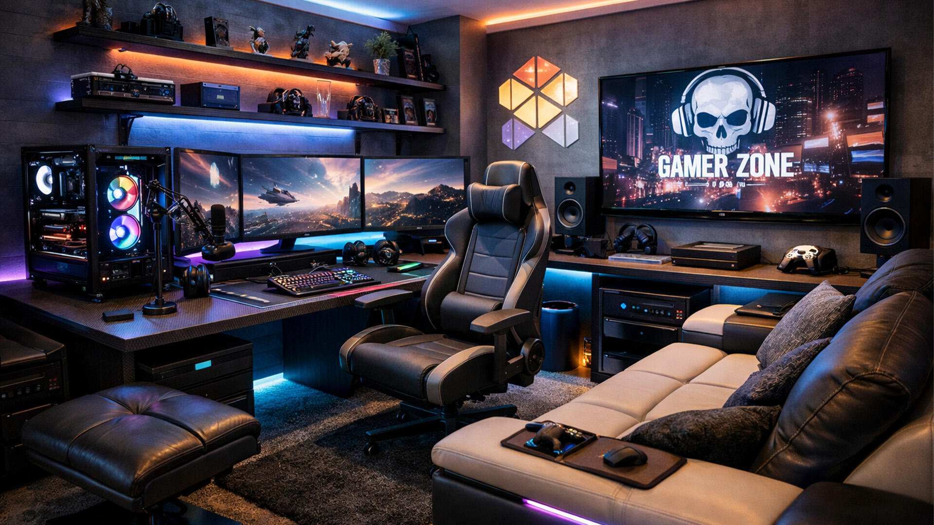 Yapay Zekâ ile Gamer Odası Tasarımı: Konfor ve Performansı Birleştirin