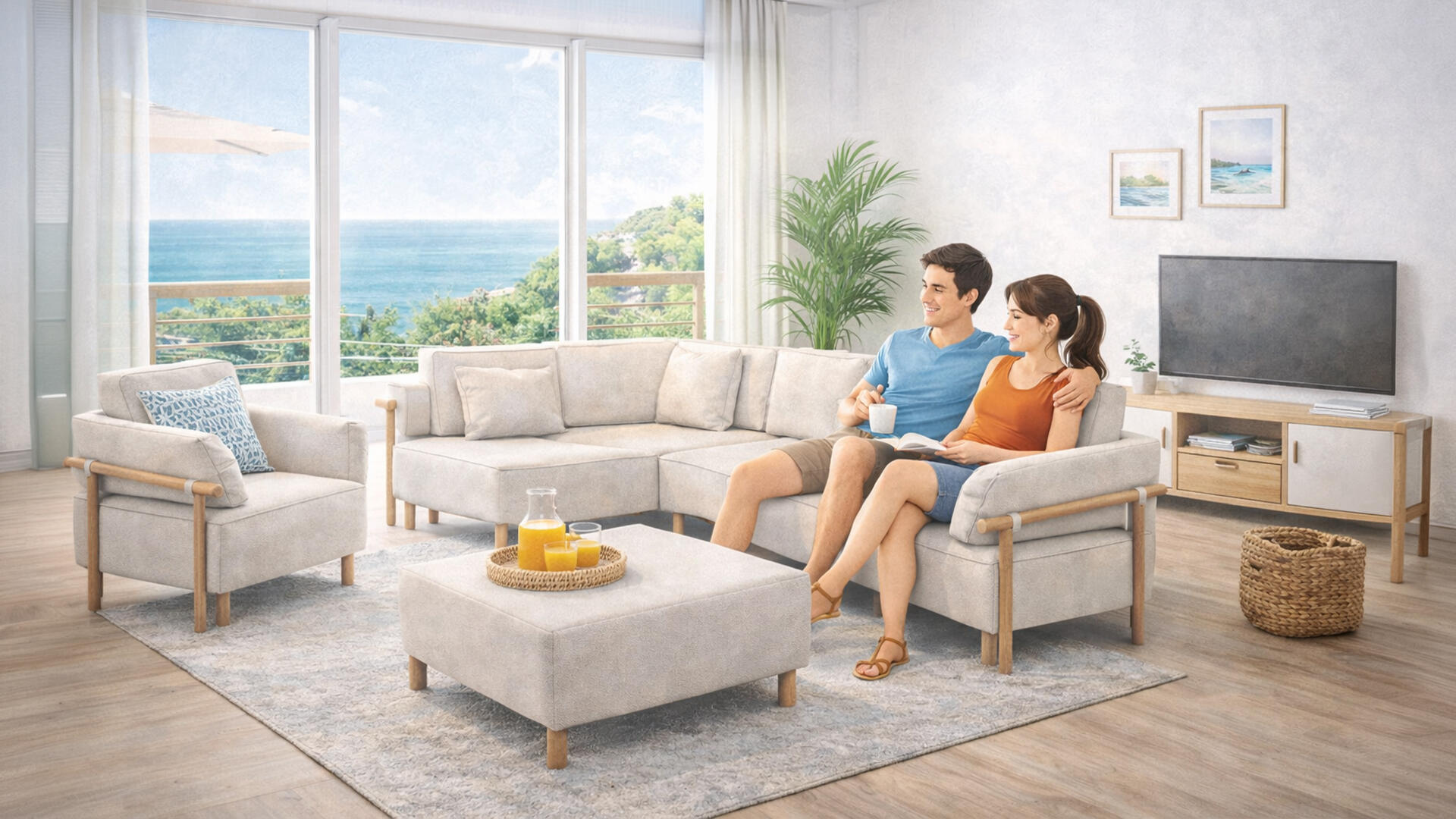 Yazlık Evde Modern Bir Dekorasyon: Adore Mobilya ile Şıklığı Yakalayın