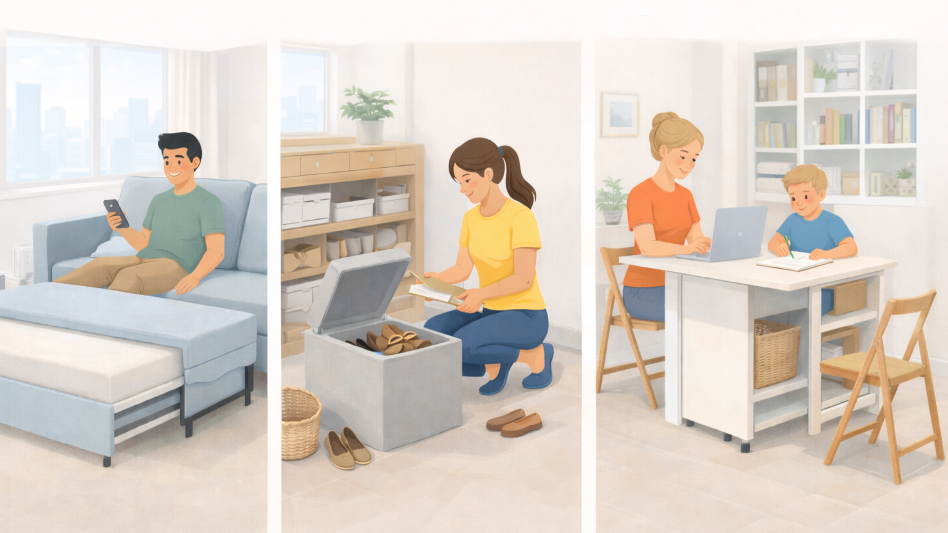 Çok Amaçlı Mobilyalar: Evde Alan Kazanmanın Yolları