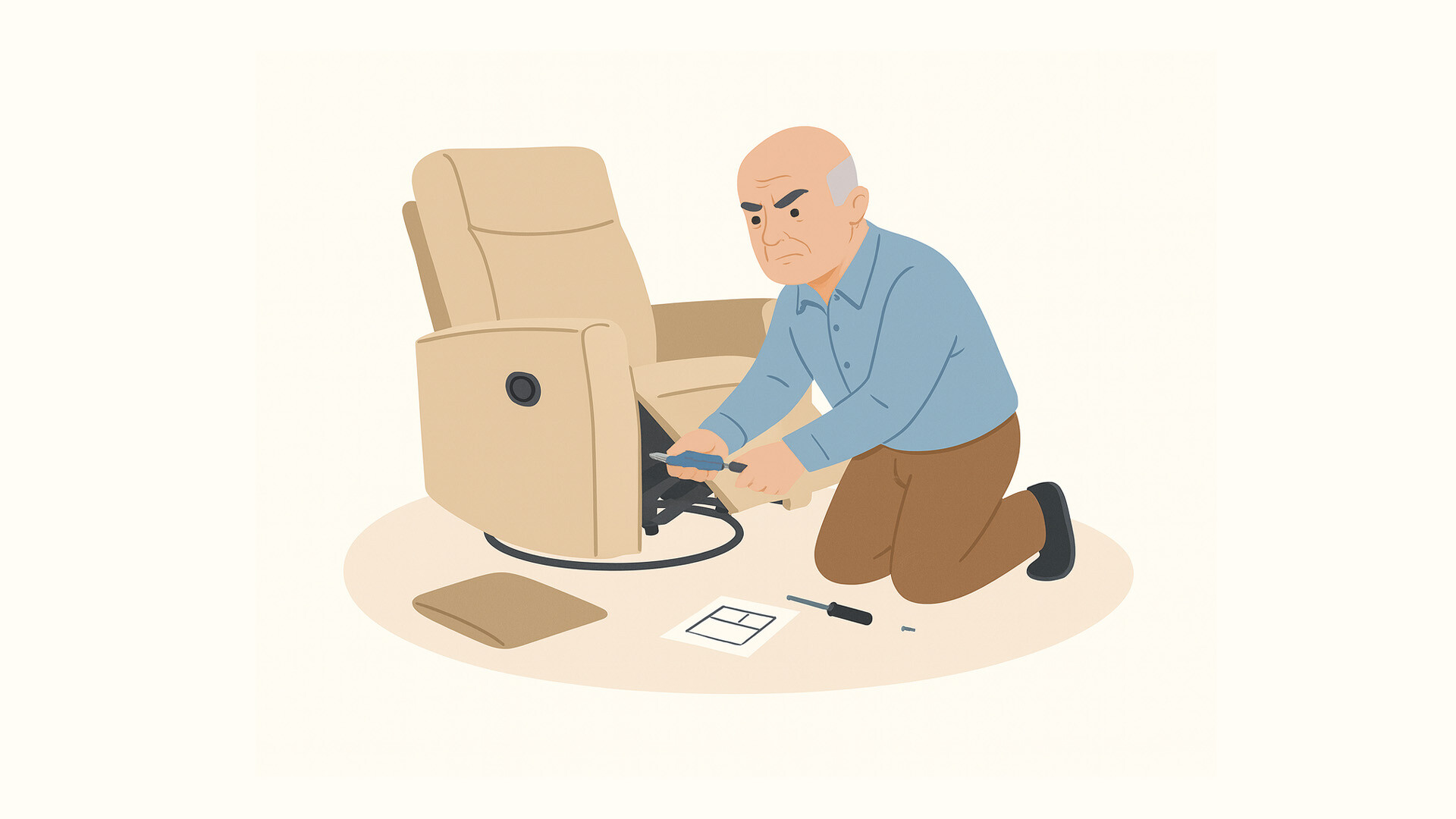 Sandalye Kurulumu Nasıl Yapılır? Adım Adım Döner ve Ofis Sandalyesi Montaj Rehberi