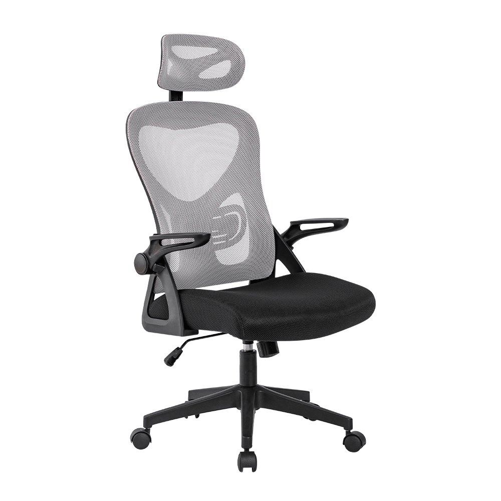 Action Ofis ve Çalışma Koltuğu-File/Gri-Siyah 57x117x127x63 cm (GxYxD) - 2