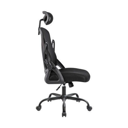 Action-X Yönetici ve Çalışma Koltuğu - File Siyah 58x117-127x64 cm - 7