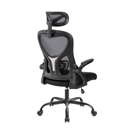 Action-X Yönetici ve Çalışma Koltuğu - File Siyah 58x117-127x64 cm - 4