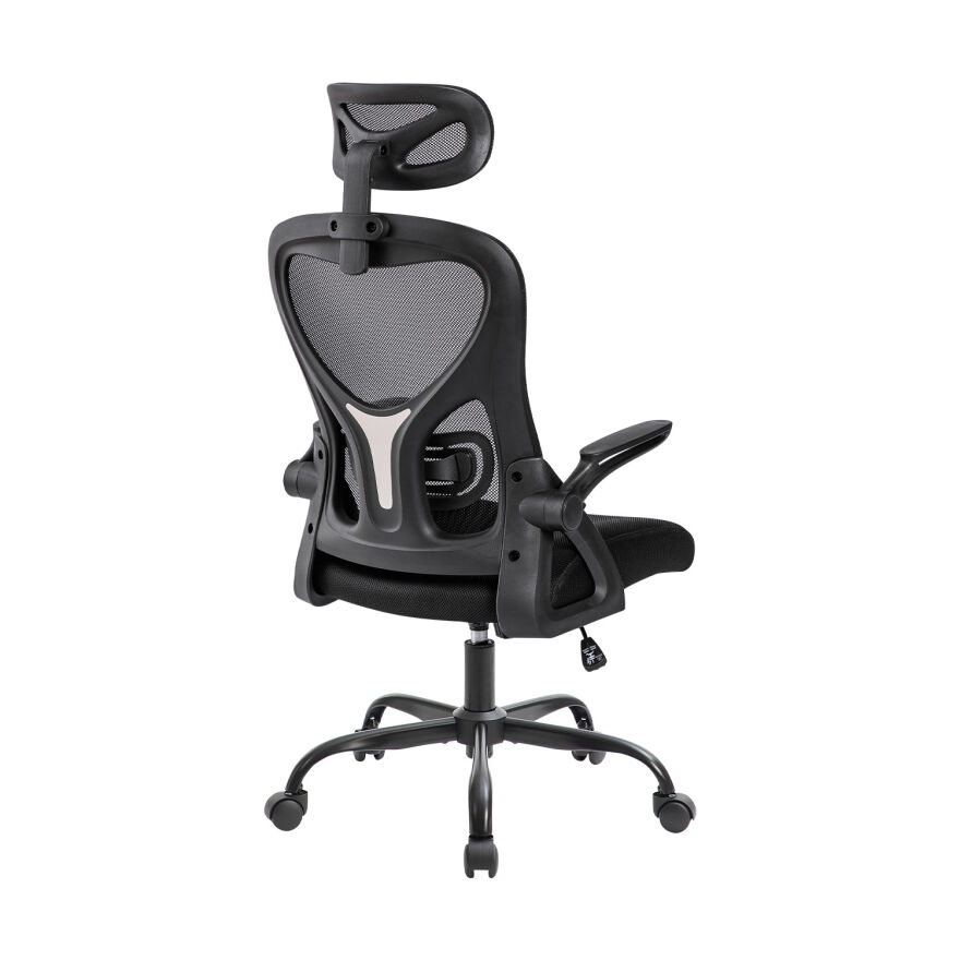 Action-X Yönetici ve Çalışma Koltuğu - File Siyah 58x117-127x64 cm - 4