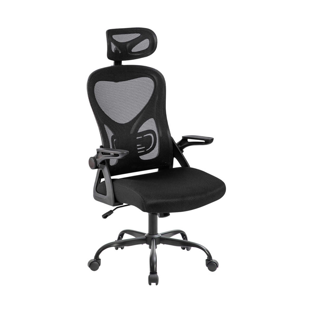 Action-X Yönetici ve Çalışma Koltuğu - File Siyah 58x117-127x64 cm