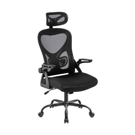 Action-X Yönetici ve Çalışma Koltuğu - File Siyah 58x117-127x64 cm - 1