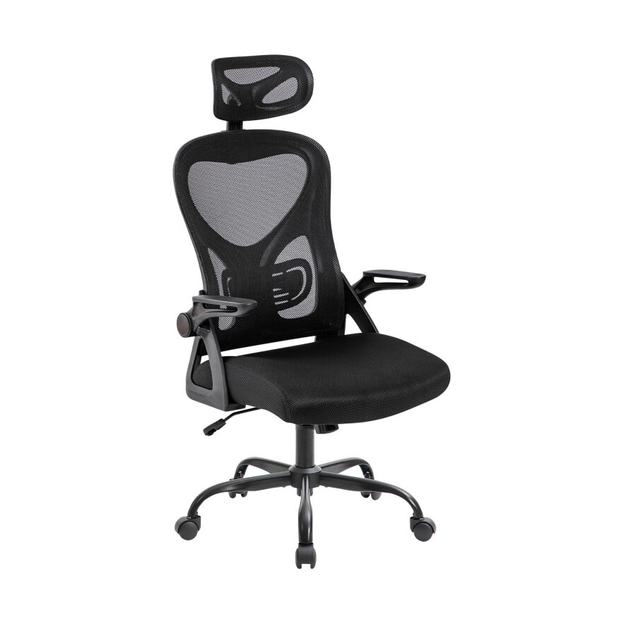 Action-X Yönetici ve Çalışma Koltuğu - File Siyah 58x117-127x64 cm - 1