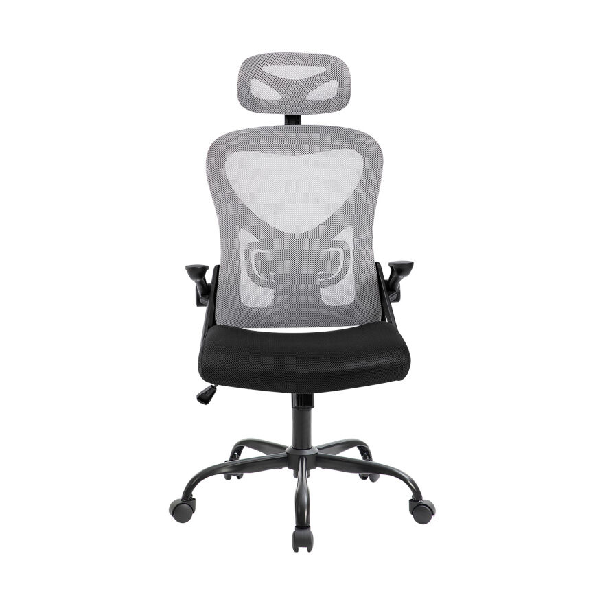 Action-X Yönetici ve Çalışma Koltuğu - File Siyah/Gri 58x117-127x64 cm - 2