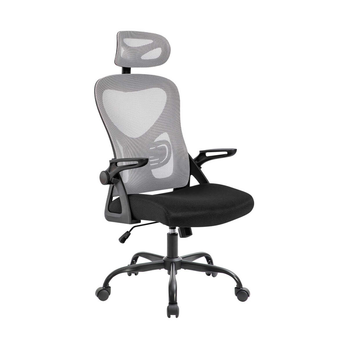 Action-X Yönetici ve Çalışma Koltuğu - File Siyah/Gri 58x117-127x64 cm - Adore Mobilya