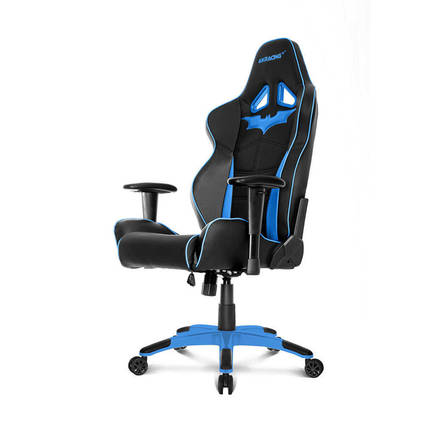 AKRacing Bat Serisi Oyuncu ve Çalışma Koltuğu-Siyah-Mavi 54x135x56 cm (GxYxD) - 3
