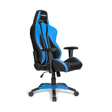 AKRacing Plus Serisi Oyuncu ve Çalışma Koltuğu-Siyah-Mavi 55x137x54 cm (GxYxD) 