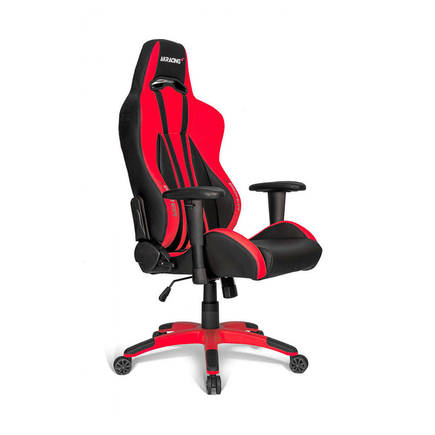 AKRacing Plus Serisi Oyuncu ve Çalışma Koltuğu-Siyah-Kırmızı 55x137x54 cm (GxYxD) 