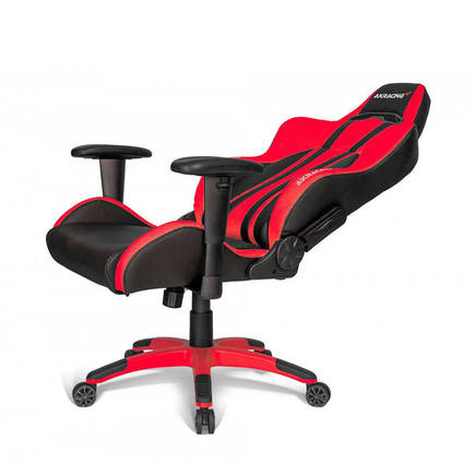 AKRacing Plus Serisi Oyuncu ve Çalışma Koltuğu-Siyah-Kırmızı 55x137x54 cm (GxYxD) - 7