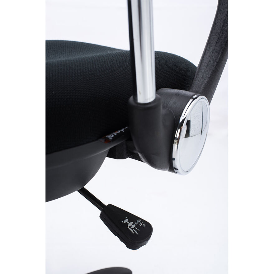 Comfort Ultra Ofis ve Çalışma Sandalyesi - Siyah 59x89-100x54 cm (GxYxD) - 6