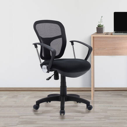 Comfort Ultra Ofis ve Çalışma Sandalyesi - Siyah 59x89-100x54 cm (GxYxD) - 1
