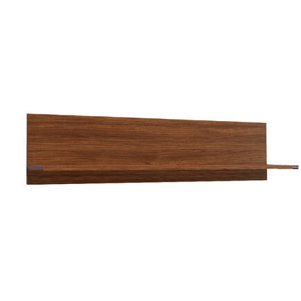 Dekoratif Duvar Rafı - İspanyol Ceviz 120x25x20 cm (GxYxD) - 2