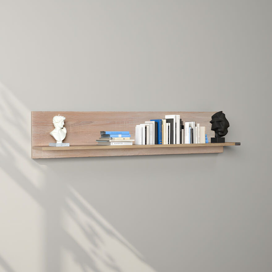 Dekoratif Duvar Rafı - Sonoma 120x25x20 cm (GxYxD) - 1