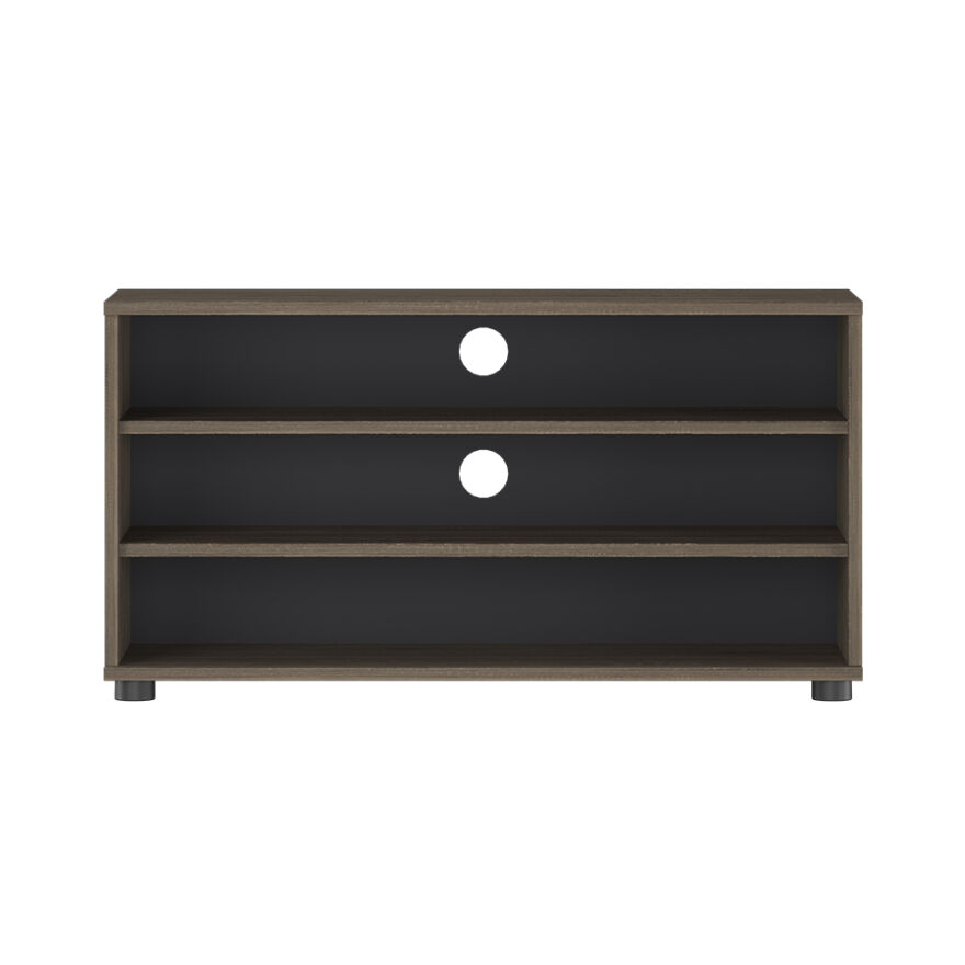 Flat Line 3 Bölmeli Tv Sehpası - Latte 90x48x35 cm (GxYxD) - 4