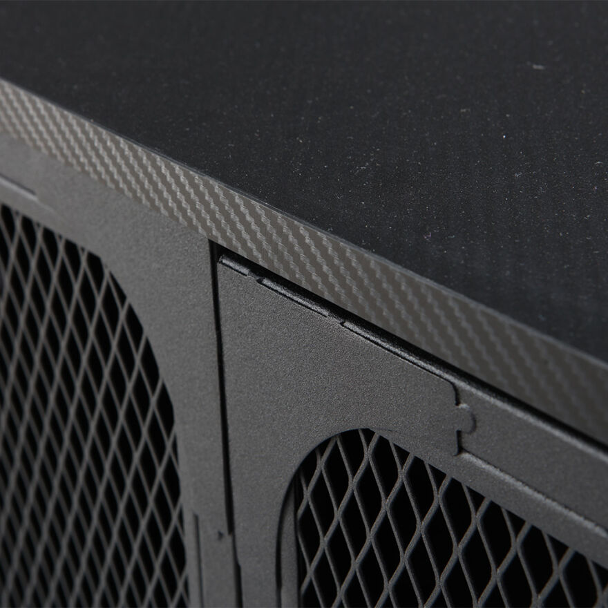 Adore Gaming Cage Metal Kitaplık Siyah 80x177x36 cm - 10