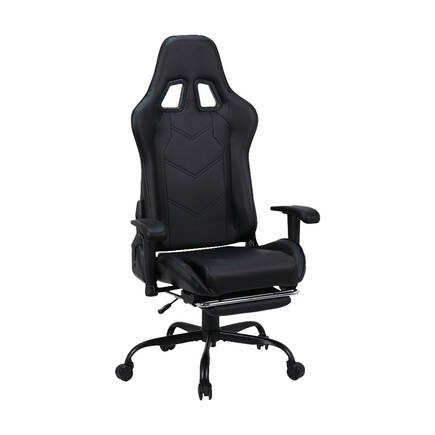 Adore Gaming Combo Profesyonel Oyuncu ve Çalışma Koltuğu-Siyah 71x130-139,5x58 cm (GxYxD) - 2