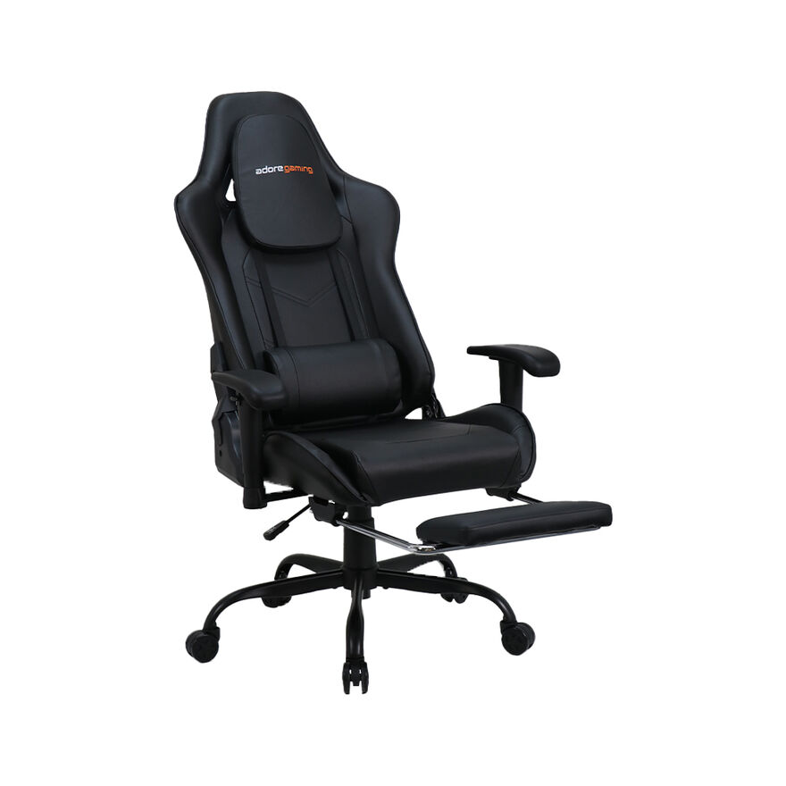 Adore Gaming Combo Profesyonel Oyuncu ve Çalışma Koltuğu-Siyah 71x130-139,5x58 cm (GxYxD) - 3