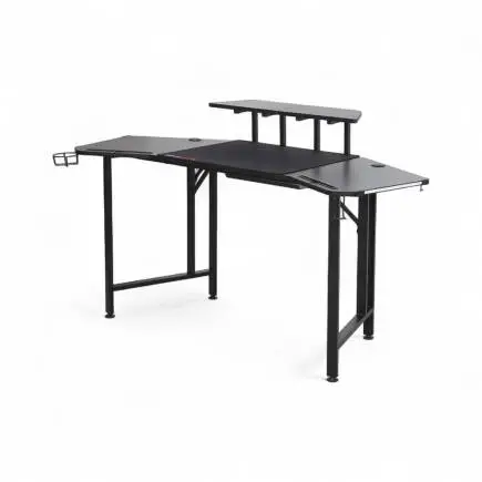 Adore Gaming Commander Oyuncu Masası RGB Carbon Fiber - Siyah 160x95x75 cm - 11