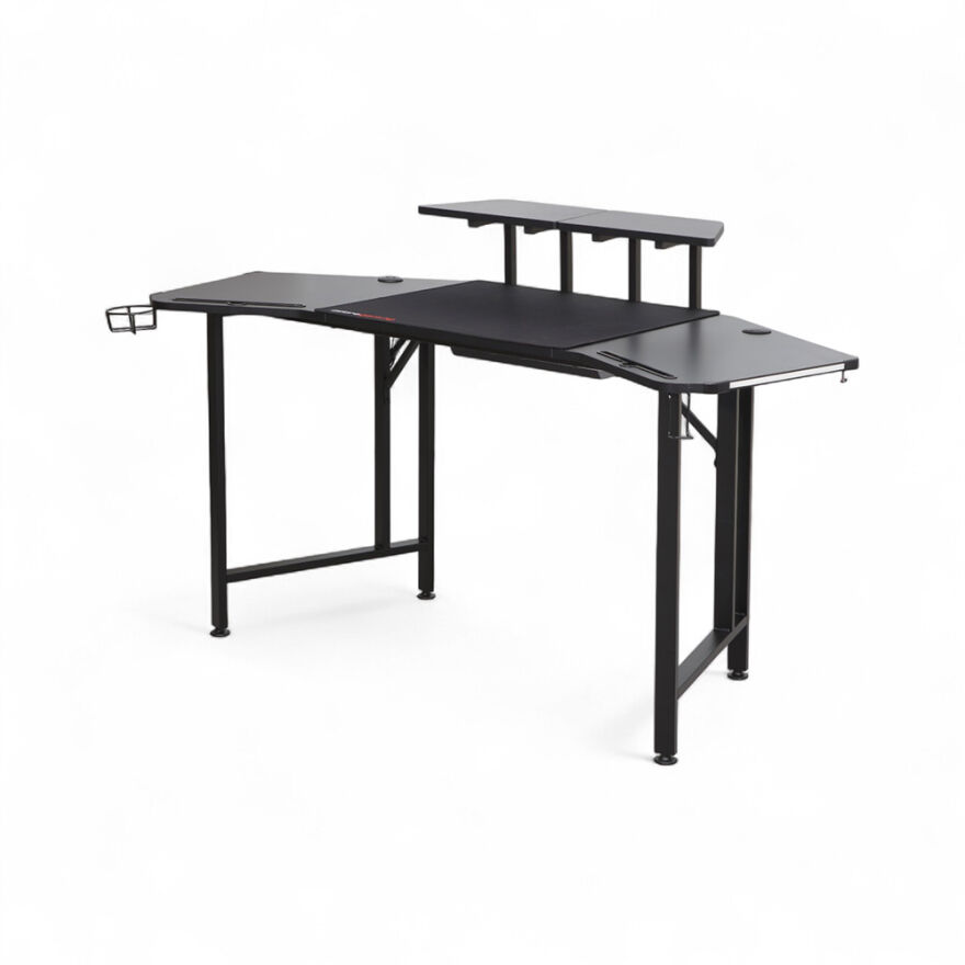 Adore Gaming Commander Oyuncu Masası RGB Carbon Fiber - Siyah 160x95x75 cm - 11