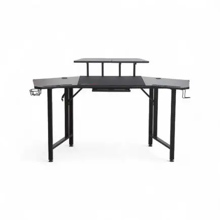 Adore Gaming Commander Oyuncu Masası RGB Carbon Fiber - Siyah 160x95x75 cm - 2