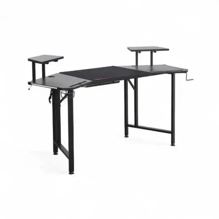 Adore Gaming Commander Oyuncu Masası RGB Carbon Fiber - Siyah 160x95x75 cm - 5