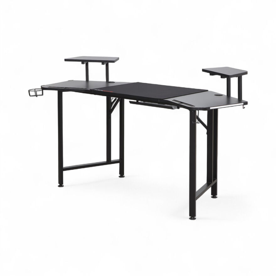 Adore Gaming Commander Oyuncu Masası RGB Carbon Fiber - Siyah 160x95x75 cm - 12