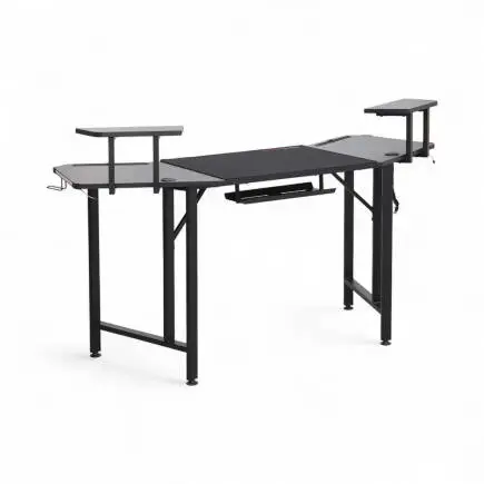 Adore Gaming Commander Oyuncu Masası RGB Carbon Fiber - Siyah 160x95x75 cm - 10