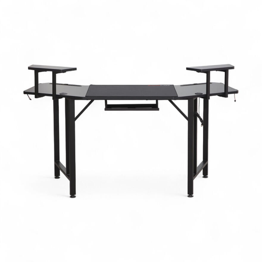 Adore Gaming Commander Oyuncu Masası RGB Carbon Fiber - Siyah 160x95x75 cm - 7
