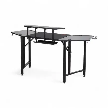 Adore Gaming Commander Oyuncu Masası RGB Carbon Fiber - Siyah 160x95x75 cm - 8