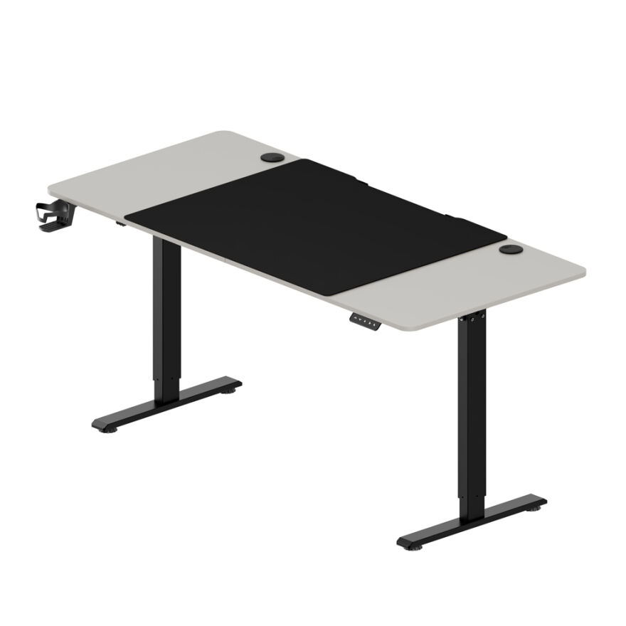 Adore Gaming Elevator Yükseklik Ayarlı Oyuncu ve Bilgisayar Masası-Vizon 160x72-117x70 cm - 4