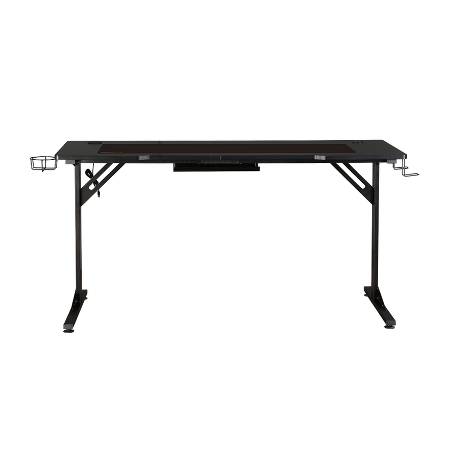 Adore Gaming Feed Oyuncu ve Bilgisayar Masası-Siyah 160x76x60 cm (GxYxD) - 6