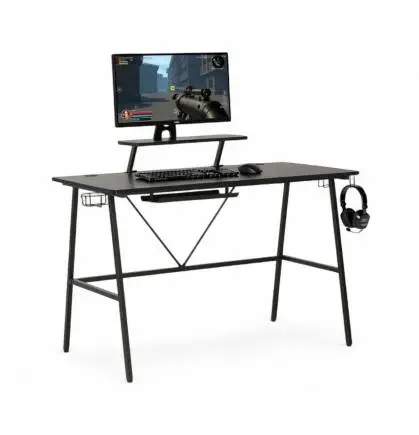 Adore Gaming Master Oyuncu ve Bilgisayar Masası-Siyah 120x90x60 cm - 10