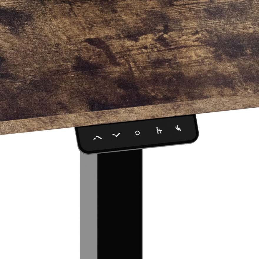 Adore Gaming Mestro Yükseklik Ayarlı Oyuncu ve Bilgisayar Masası-Ceviz 140x72-117x60 cm - 12
