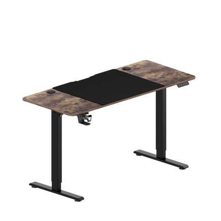 Adore Gaming Mestro Yükseklik Ayarlı Oyuncu ve Bilgisayar Masası-Ceviz 140x72-117x60 cm - 3