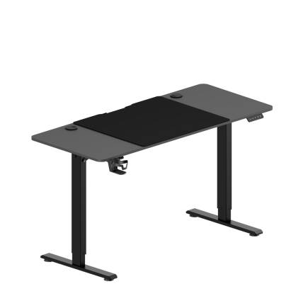 Adore Gaming Mestro Yükseklik Ayarlı Oyuncu ve Bilgisayar Masası-Siyah 140x72-117x60 cm - 3