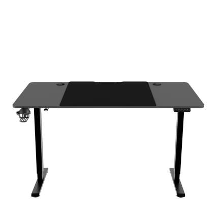 Adore Gaming Mestro Yükseklik Ayarlı Oyuncu ve Bilgisayar Masası-Siyah 140x72-117x60 cm - 2