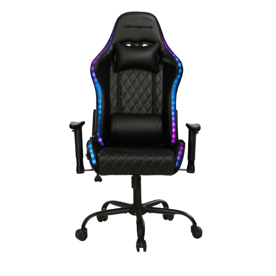 Adore Gaming Prime-X Pofesyonel Oyuncu ve Yönetici Koltuğu - Siyah Suni Deri 69x119.5-130x76 cm - 2