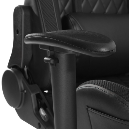 Adore Gaming Prime-X Pofesyonel Oyuncu ve Yönetici Koltuğu - Siyah Suni Deri 69x119.5-130x76 cm - 9